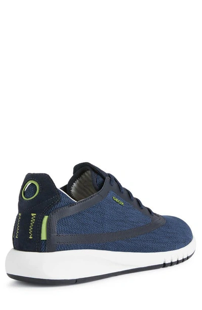 Geox Aerantis Sneaker In Medium Blue