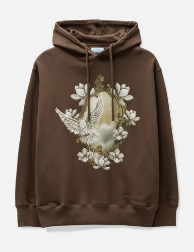 Shop 3paradis Mirror Hooded Sweater In Brown