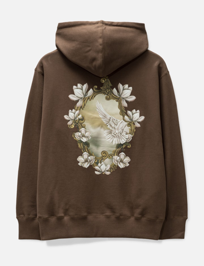 Shop 3paradis Mirror Hooded Sweater In Brown