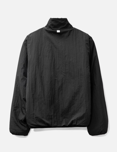 Shop Stussy Sherpa Reversible Jacket In Black