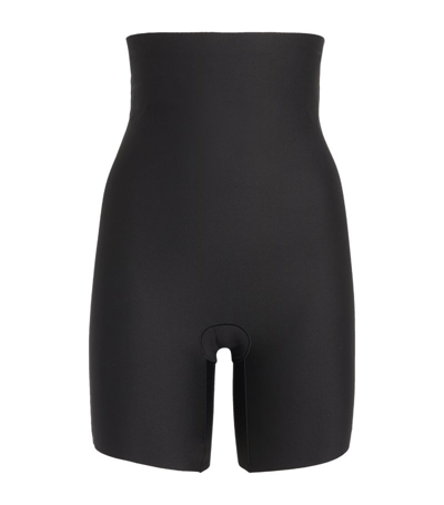 Shop Skims Body High-waist Shorts In Black