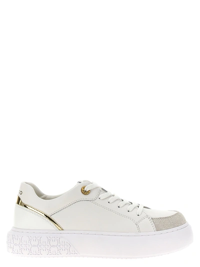 Shop Pinko Yoko Sneakers In White