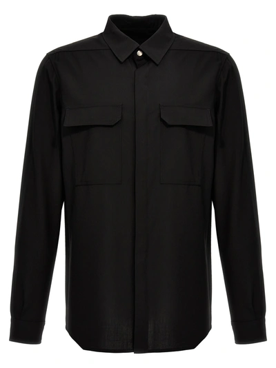 Shop Rick Owens Outershirt Shirt, Blouse Black