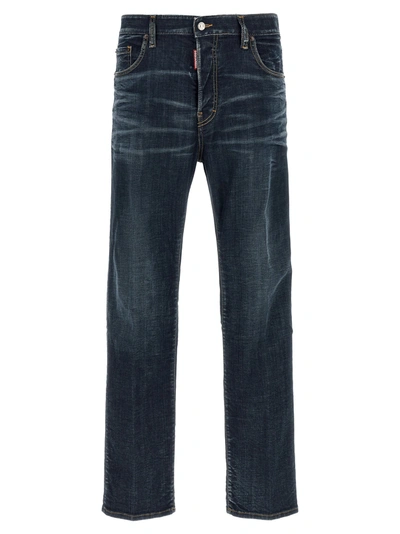 Shop Dsquared2 642 Jeans In Blue