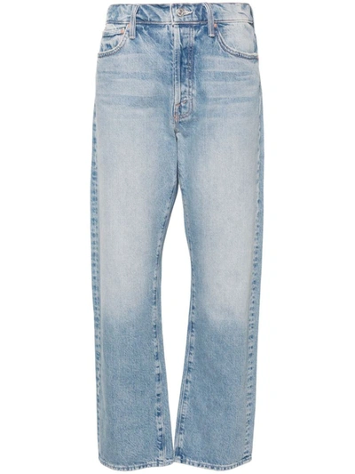 Shop Mother The Ditcher-hover Jeans In Blue