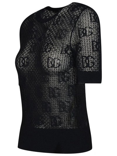 Shop Dolce & Gabbana Black Viscose Blend T-shirt
