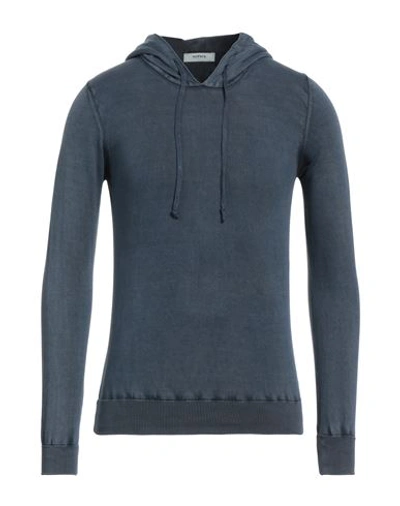 Shop Alpha Studio Man Sweater Navy Blue Size 44 Cotton