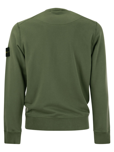 Shop Stone Island Round Neck Sweatshirt