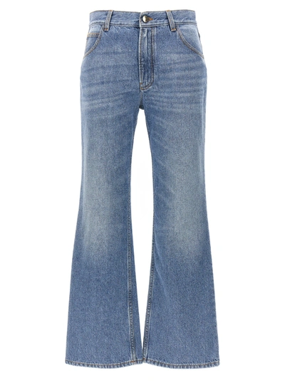 Shop Chloé High Waist Jeans Light Blue