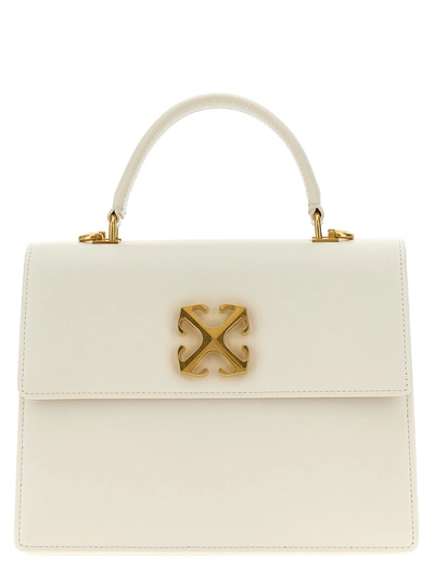 Shop Off-white Jitney 2.8 Hand Bags White