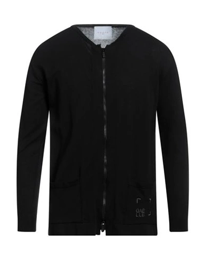 Gaelle Paris Gaëlle Paris Man Cardigan Black Size Xl Cotton In Black