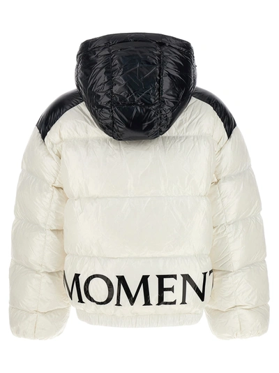 Shop Perfect Moment Moment Puffer Ii Casual Jackets, Parka White/black