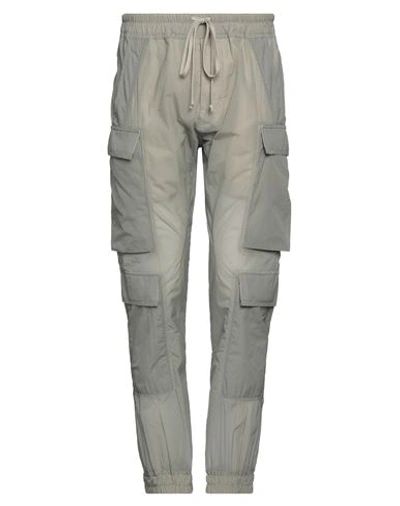 Shop Rick Owens Man Pants Grey Size 36 Polyamide