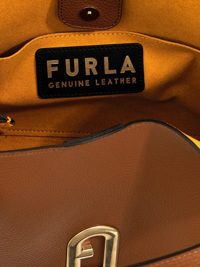 Shop Furla Primula S Hand Bags Brown