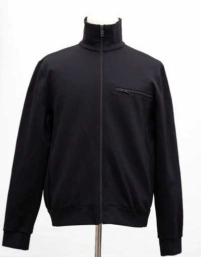 Pre-owned Prada Black Zip Up Men's Jacket