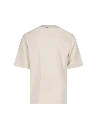 Shop Burberry T-shirts And Polos In Beige