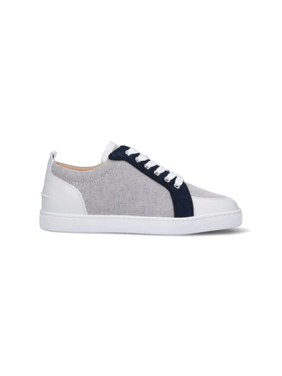 Shop Christian Louboutin Sneakers In Grey