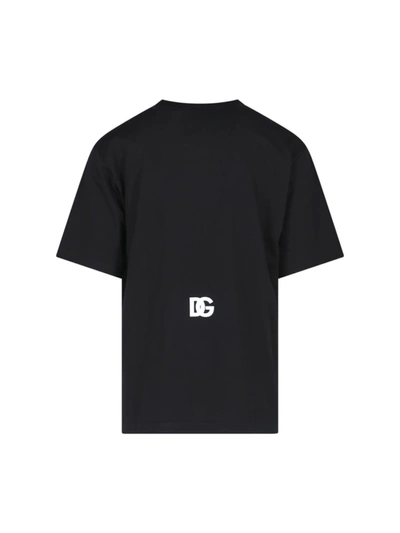 Shop Dolce & Gabbana T-shirts And Polos In Black