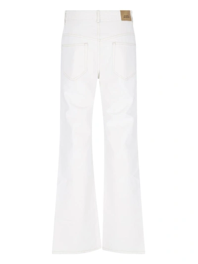 Shop Isabel Marant Jeans In White