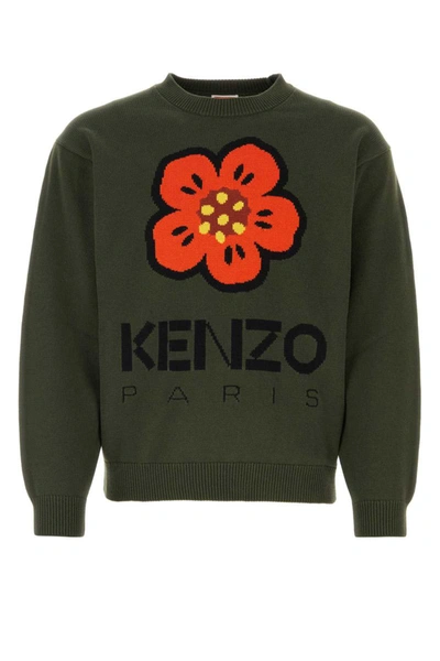 Shop Kenzo Knitwear In Green