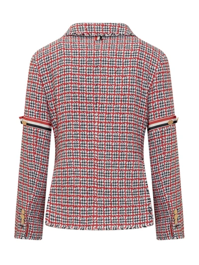 Shop Thom Browne Armhole Sports Coat In Red