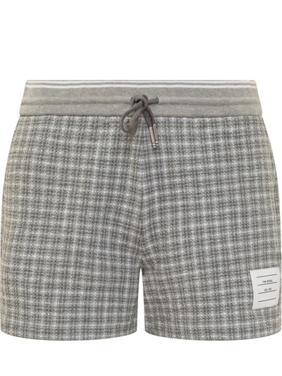 Shop Thom Browne Short Pants In Grey