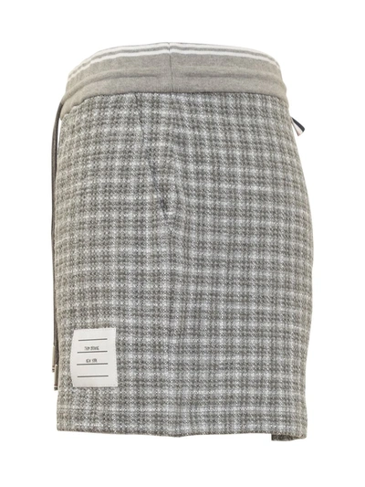 Shop Thom Browne Short Pants In Grey