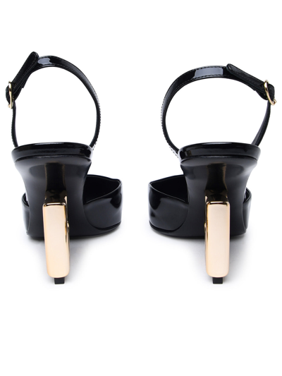 Shop Dolce & Gabbana Black Patent Leather Pumps Woman