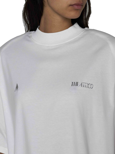 Shop Attico T-shirt In White