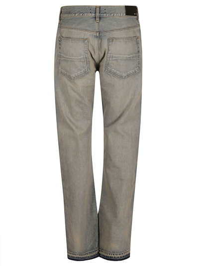 Shop Amiri Classic 5 Pockets Jeans In Antique Indigo