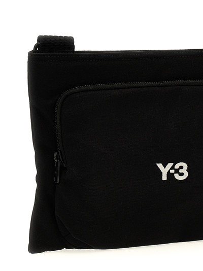 Shop Y-3 Sacoche Crossbody Bag In Black
