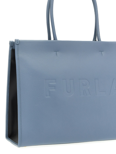 Shop Furla Opportunity L Shopping Bag In Blue