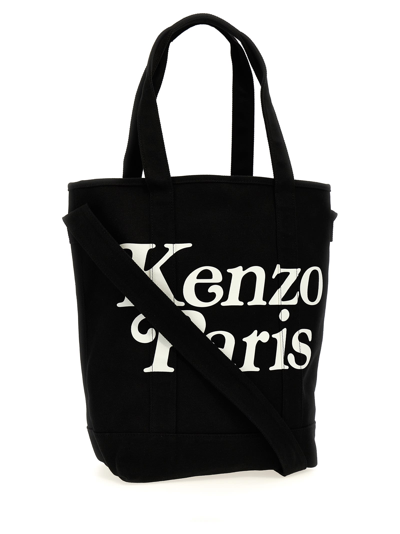 Shop Kenzo Utility By Verdy Shopping Bag In White/black