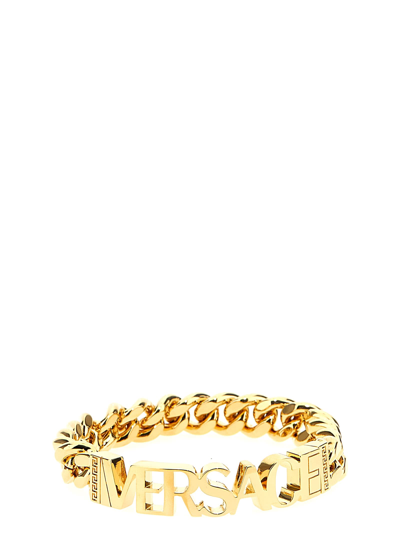 Shop Versace Bracelet In Gold
