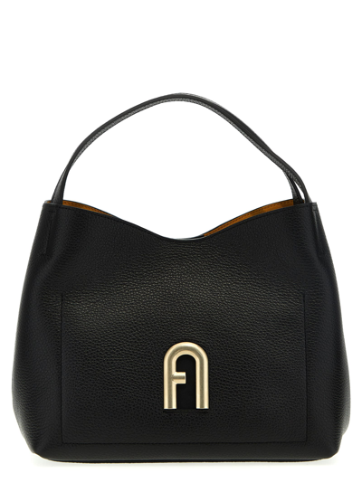 Shop Furla Primula S Handbag In Black