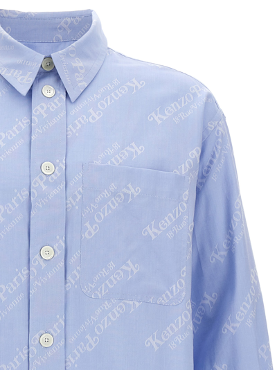 Shop Kenzo By Verdy Shirt In Light Blue