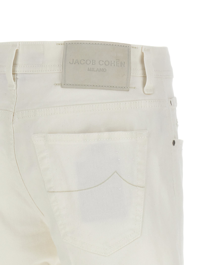 Shop Jacob Cohen Scott Jeans In White