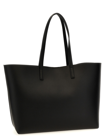 Shop Versace Virtus Shopping Bag In Black