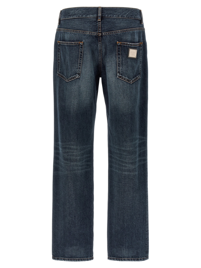 Shop Dolce & Gabbana 5-pocket Jeans In Blue