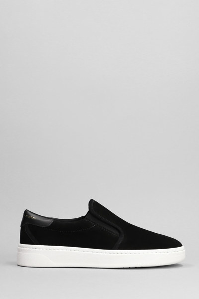 Shop Giuseppe Zanotti Loafers In Black Suede