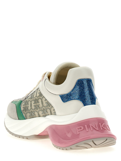 Shop Pinko Ariel Sneakers In Multicolor