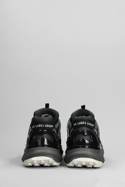 Shop 44 Label Group Symbiont 2 Sneakers In Black Polyester
