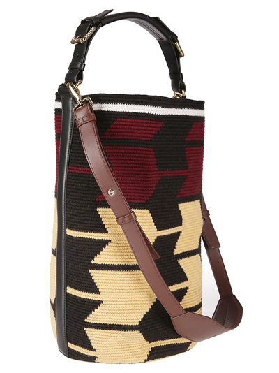 Shop Colville Maxi Arrow Cylinder In Red/black/cream