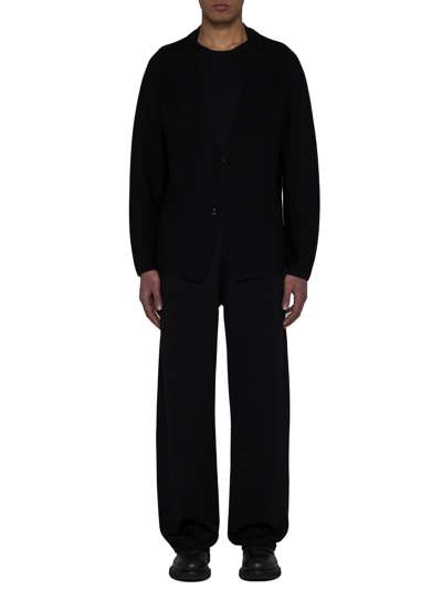 Shop Lardini Blazer In Nero