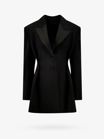 Shop Givenchy Woman Blazer Woman Black Blazers E Vests