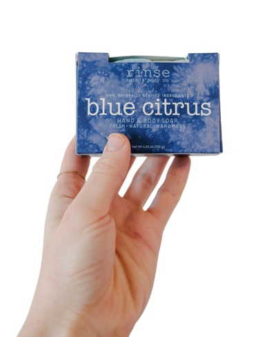 Shop Rinse Bath & Body Co. Blue Citrus Soap