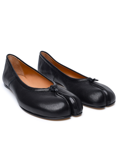 Shop Maison Margiela Woman Ballerine Tabi In Black