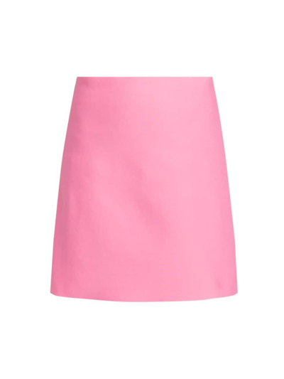 Shop Jil Sander Women's Pull-on Miniskirt In Electric Pink
