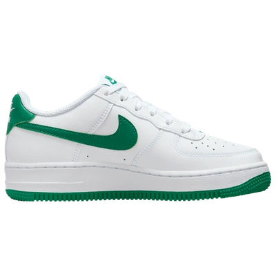 Shop Nike Boys  Air Force 1 Low In White/malachite