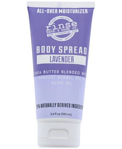 Shop Rinse Bath & Body Co. Lavender Body Spread Tube In Purple